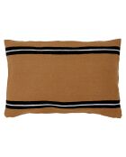 Housse de coussin 100% Lin Skagen tabac - 40x60 cm