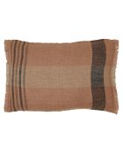 Housse de coussin 100% Lin Aalborg cimarron - 40x60 cm