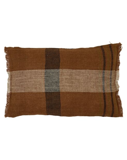 Housse de coussin 100% Lin Aalborg gold - 40x60 cm