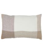 Housse de coussin 100% Lin Saporo pétale - 50x80 cm