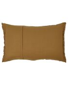 Housse de coussin 100% Lin Aalborg gold - 50x80 cm