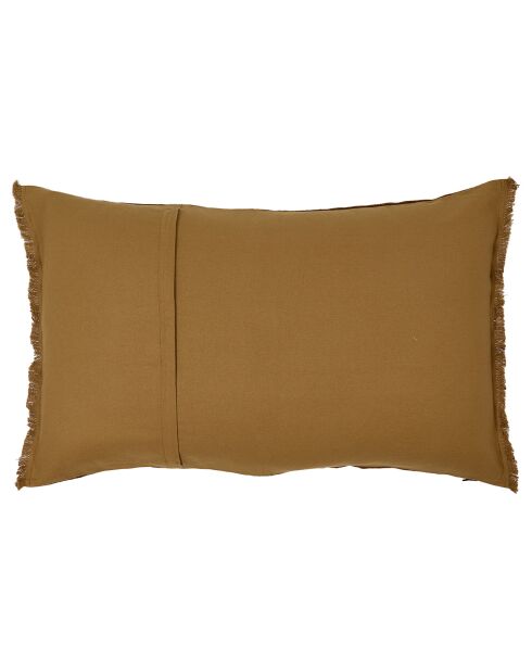 Housse de coussin 100% Lin Aalborg gold - 50x80 cm