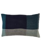 Housse de coussin 100% Lin Saporo encre - 50x80 cm
