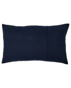 Housse de coussin 100% Lin Saporo encre - 50x80 cm