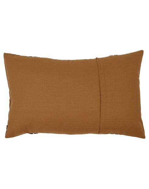 Housse de coussin 100% Lin Skagen tabac - 50x80 cm
