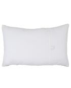 Housse de coussin en Velours & Lin Perth tabac - 50x80 cm
