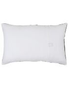 Housse de coussin en Velours & Lin Perth encre - 50x80 cm