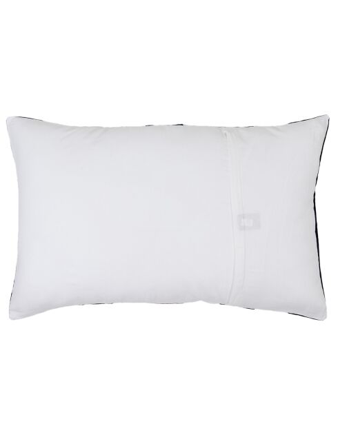 Housse de coussin en Velours & Lin Perth encre - 50x80 cm