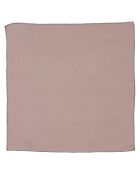 6 Serviettes/Sets de table en Lin & Coton Zilia pétale - 40x40 cm