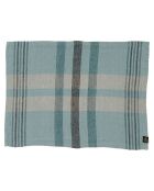 6 Serviettes/Sets de table en Lin & Coton Aalborg céladon - 36x48 cm
