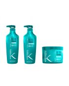 Trio Biotine Cheveux Très Secs & Abîmés Shampooing + Après-shampooing + Masque Nourrissant
