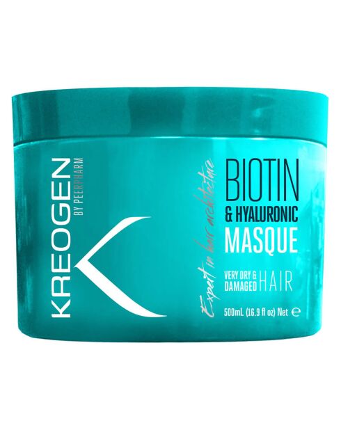 Masque Nourrissant à la Biotine Cheveux Très Secs et Abîmés - 500 ml