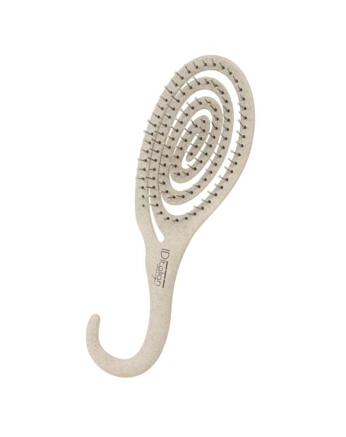 Brosse à crochets spiralés biodégradables