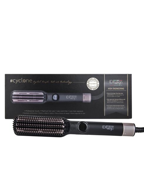 Cepillo alisador profesional Cyclone digital air tech