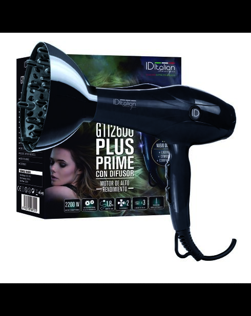 Sèche-cheveux gti 2600 us prime avec diffuseur