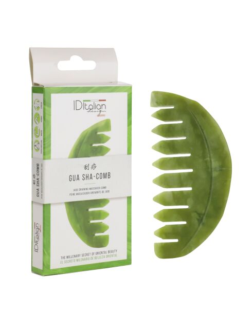 Peigne de massage en jade