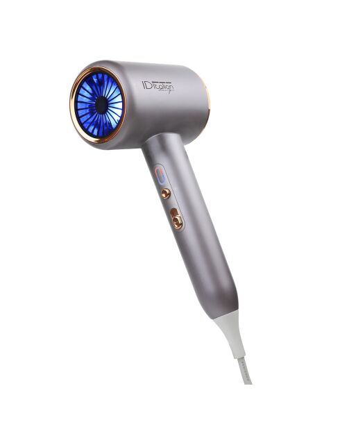 Sèche-cheveux ionique cyclone blue
