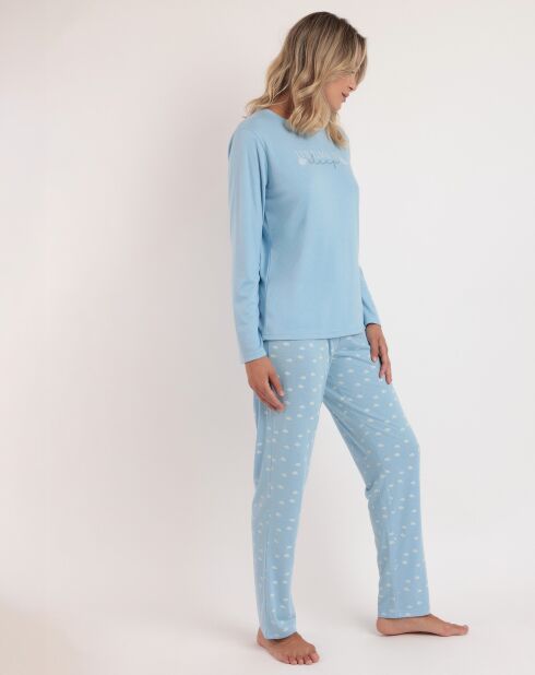 Pyjama It's Time to Sleep A bleu