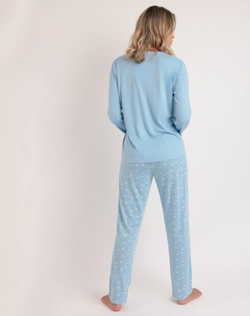 Pyjama It's Time to Sleep A bleu
