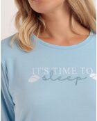 Pyjama It's Time to Sleep A bleu