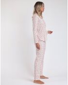 Pyjama boutonné You Are So Loved B écru