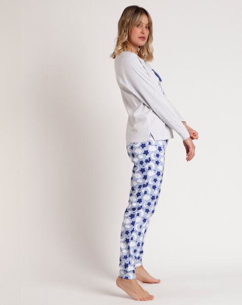Pyjama Dreams Come True A gris chiné