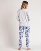 Pyjama Dreams Come True A gris chiné