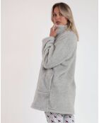 Peignoir Lou Lou gris chiné