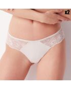 2 Culottes Anna poudre