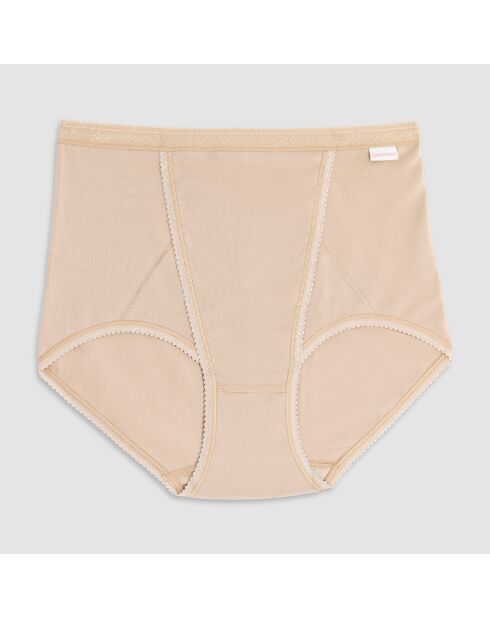 Culotte taille haute Julie beige