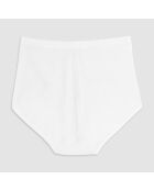 Culotte taille haute Julie blanche