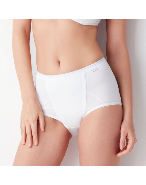 Culotte taille haute Julie blanche