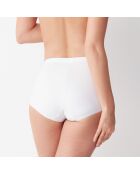 Culotte taille haute Julie blanche