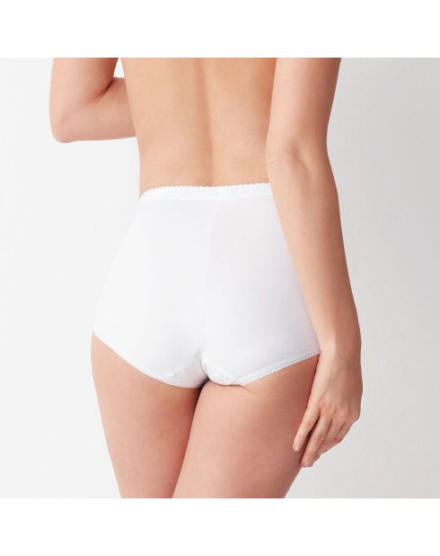 Culotte taille haute Julie blanche