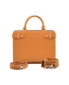 Sac à main en Cuir Massy Luxe marron - 25x19x10 cm