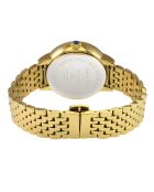 Montre Quartz Femme Astor III en Acier & Diamants dorée