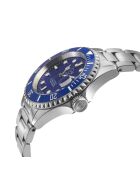 Montre Automatique Homme Liguria en Acier argentée