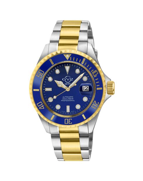 Montre Automatique Homme Liguria en Acier argenté/doré