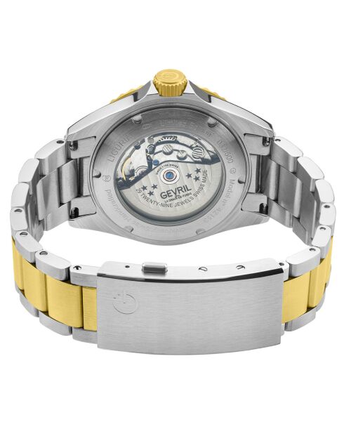 Montre Automatique Homme Liguria en Acier argenté/doré