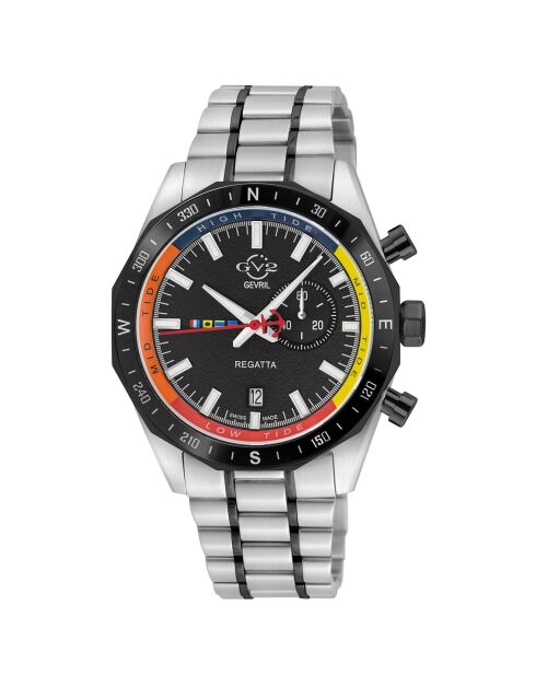 Montre Quartz Homme Regatta en Acier argenté/noir