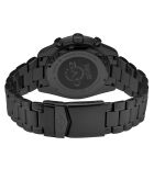 Montre Quartz Homme Freccia en Acier noire