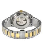 Guggenheim Automatic herenhorloge in zilver/goudstaal