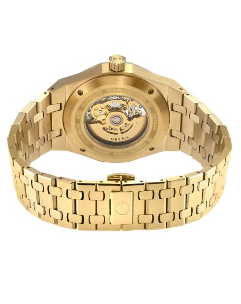 Montre Automatique Homme Gotham en Acier dorée