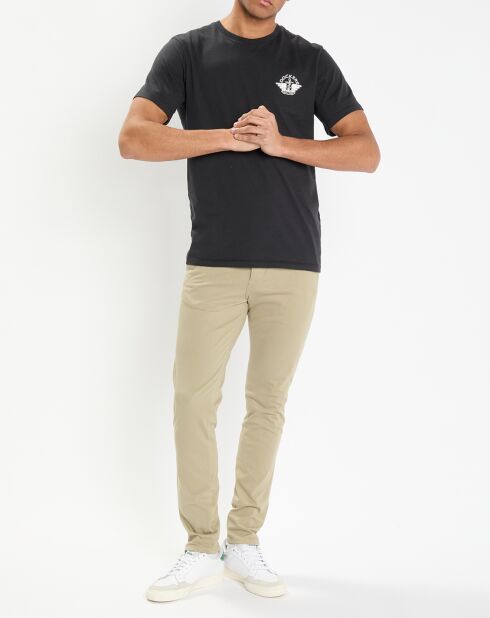 Pantalon chino Skinny Smart 360 Flex Alpha kaki clair