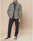 Chemise Regular en Velours côtelé Pitt Pat camouflage