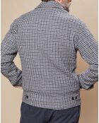 Blouson en Laine mélangée Desmond pied-de-poule flanelle/charcoal/noix