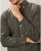 Chemise regular Pitt Pat militaire