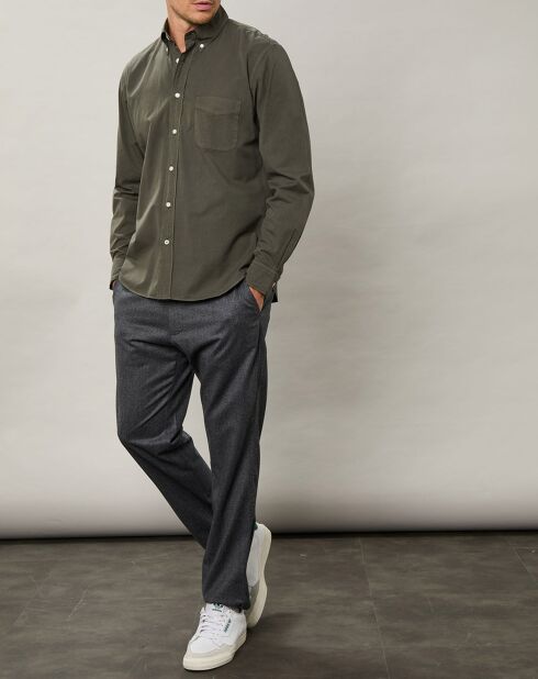 Chemise regular Pitt Pat militaire