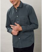 Chemise slim Storm Pat graphite