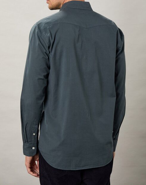 Chemise slim Storm Pat graphite